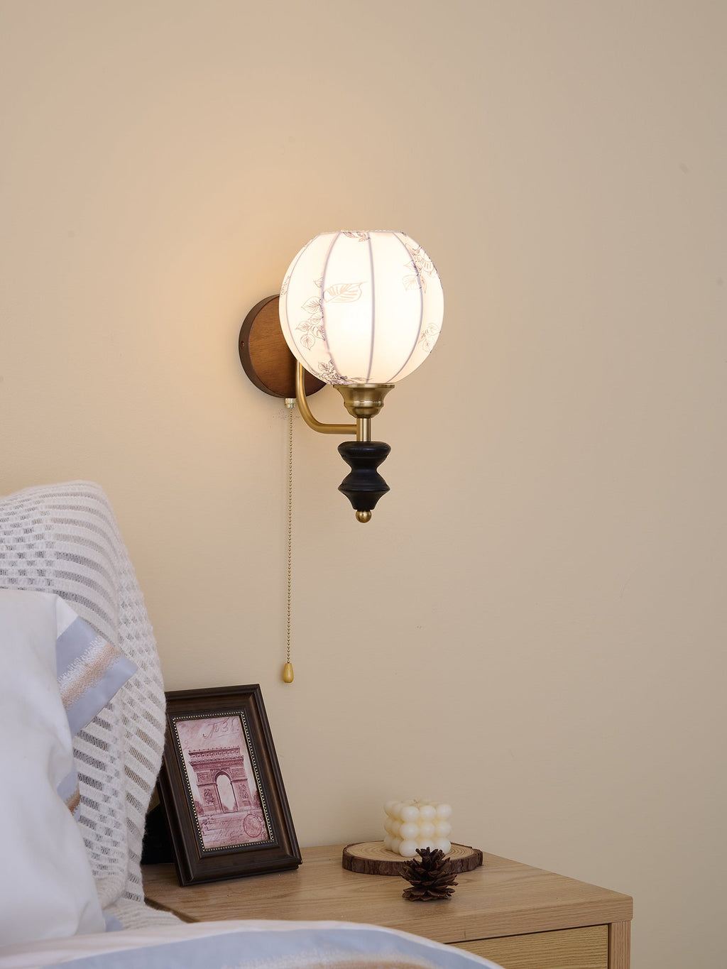 Clarendon Wall Light, Hardwired Wall Sconce, detail 36