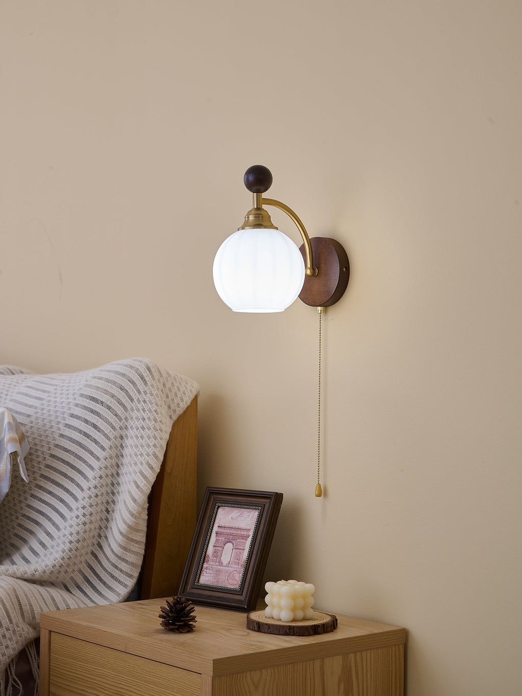 Clarendon Wall Light, Hardwired Wall Sconce, detail 42