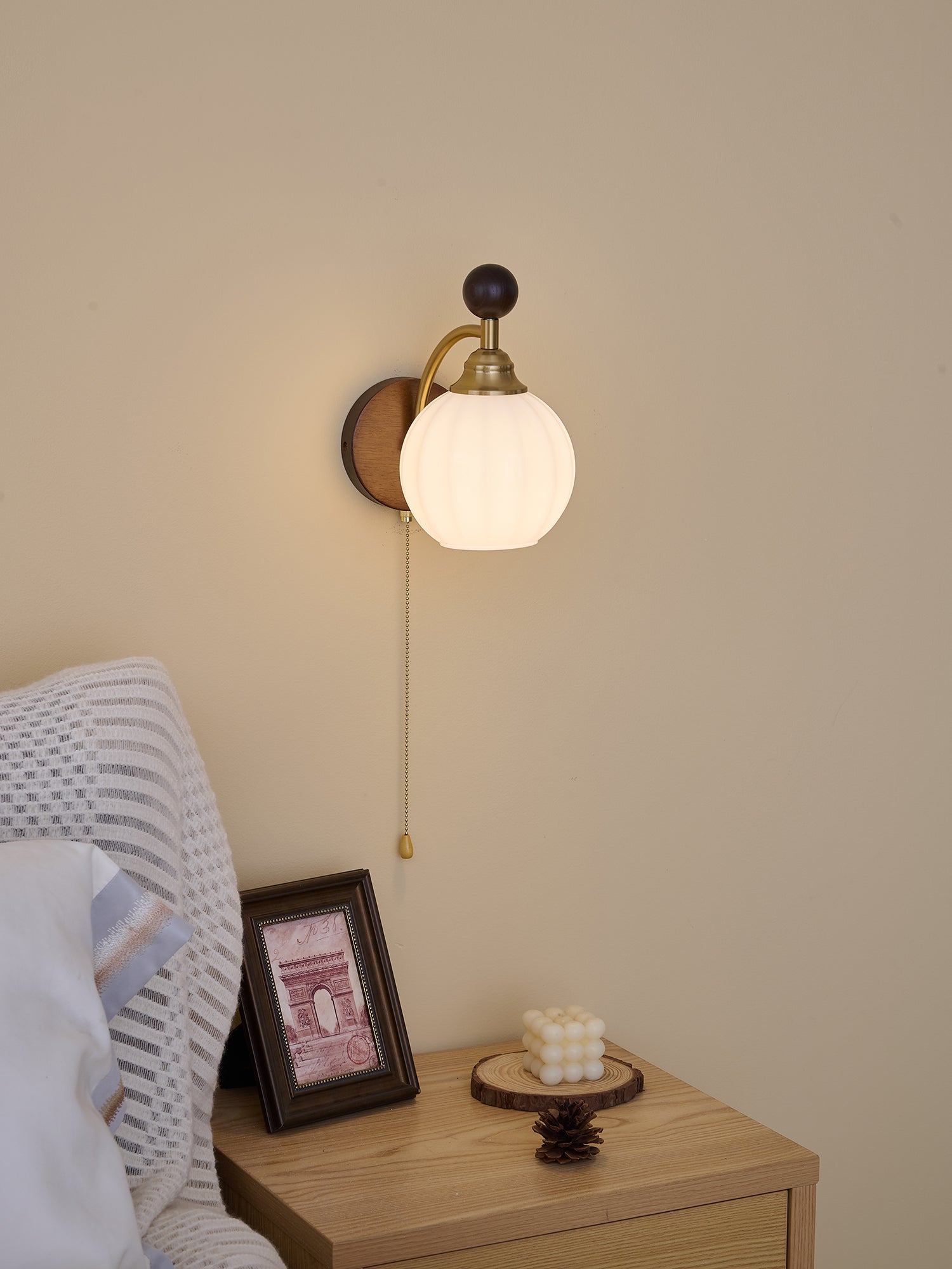 Clarendon Wall Light, Hardwired Wall Sconce, detail 43