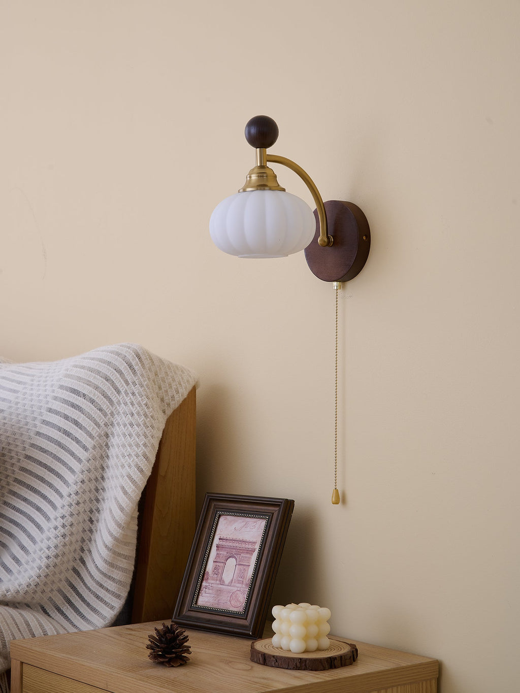 Clarendon Wall Light, Hardwired Wall Sconce, detail 46