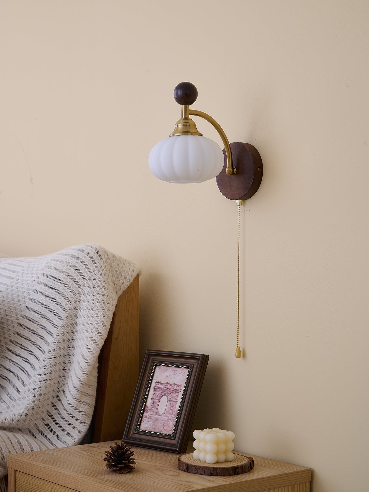 Clarendon Wall Light, Hardwired Wall Sconce, detail 46