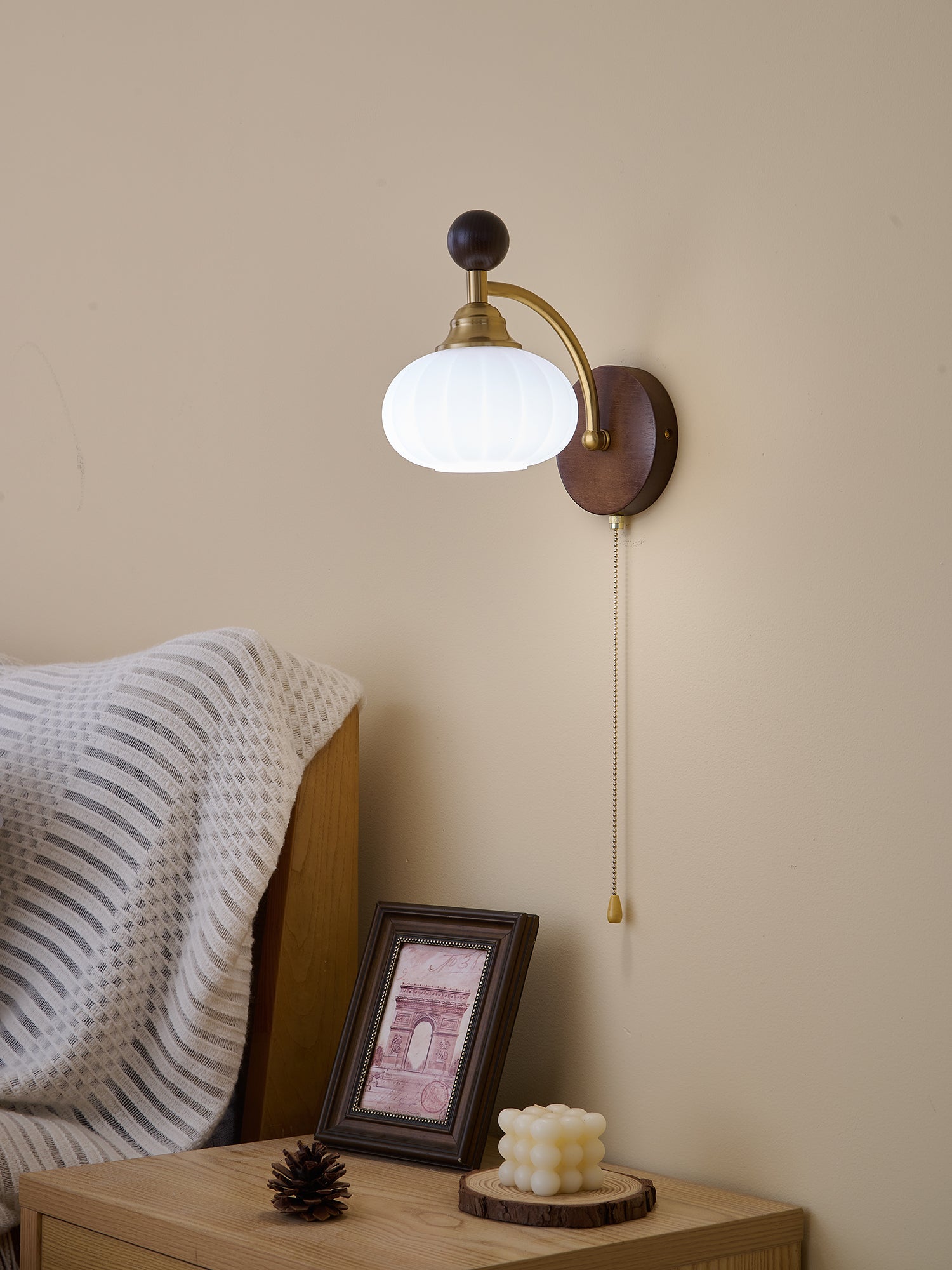 Clarendon Wall Light, Hardwired Wall Sconce, detail 48