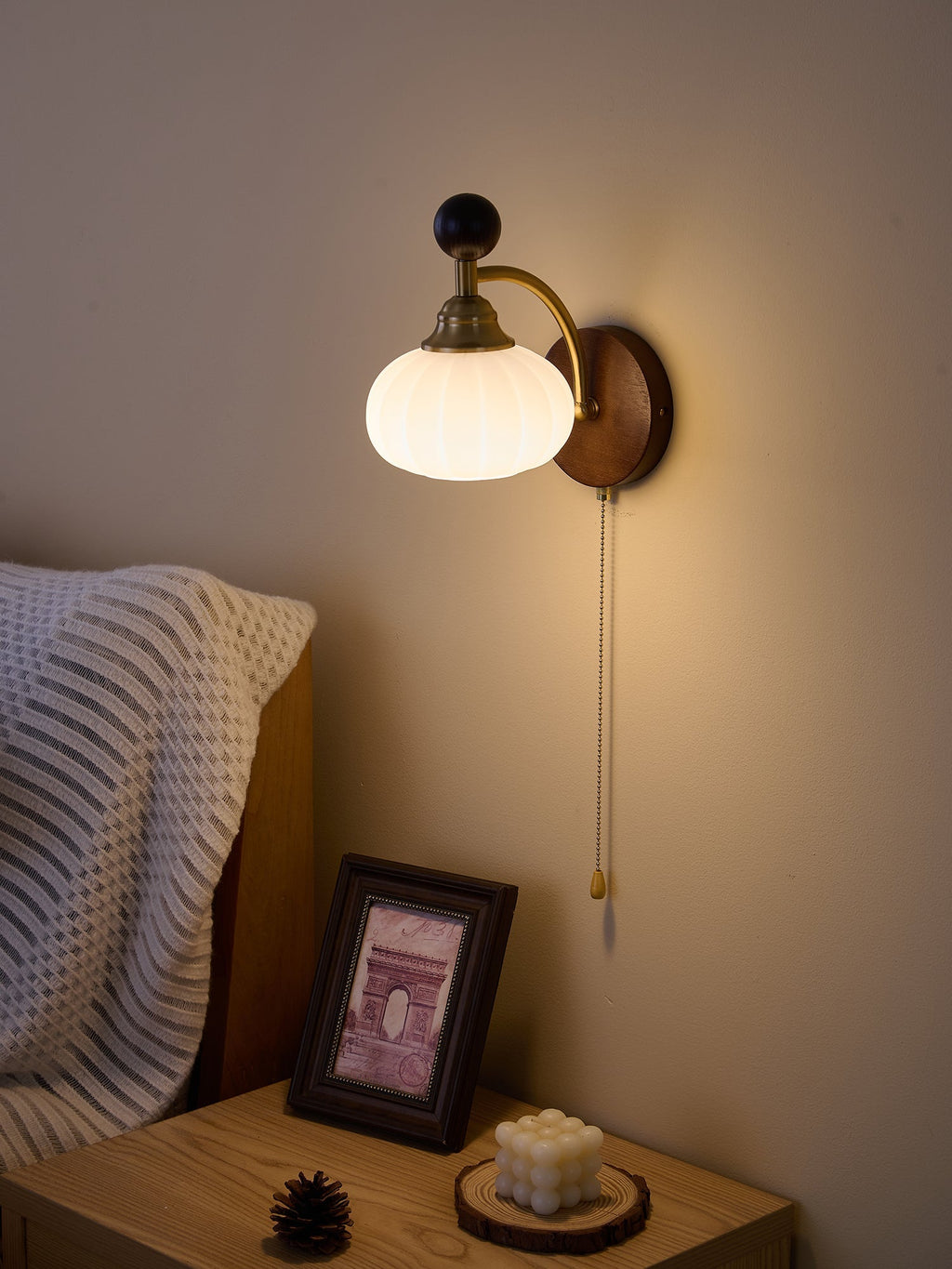 Clarendon Wall Light, Hardwired Wall Sconce, detail 50