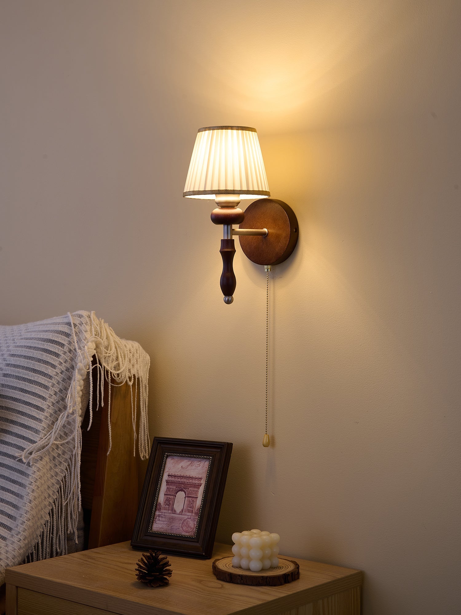 Clarendon Wall Light, Hardwired Wall Sconce, detail 16