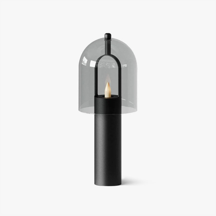 Clarine Table Light, Bedside Table Lamp, Metal, ∅ 7.1″ x H 17.7″