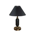 Timeless Antique Table Light, Bedside Table Lamp, Metal, ∅ 9.4″ x H 15.7″