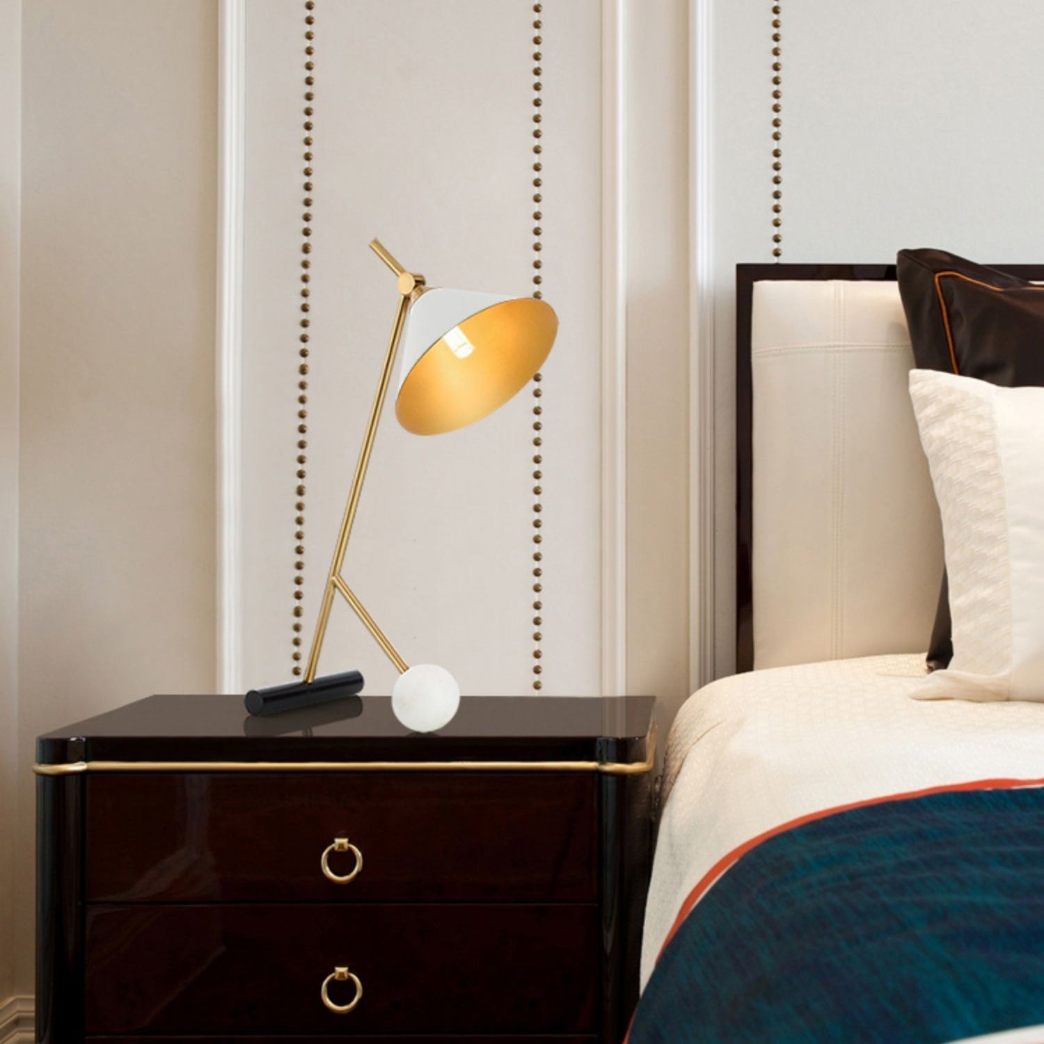 Cleo Table Light, Bedside Table Lamp, detail 3