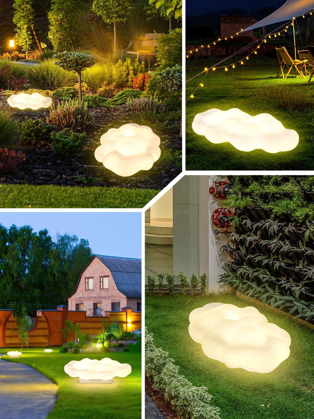 Cloud Exterior Floor Light, Outdoor Wall Light, detail 12