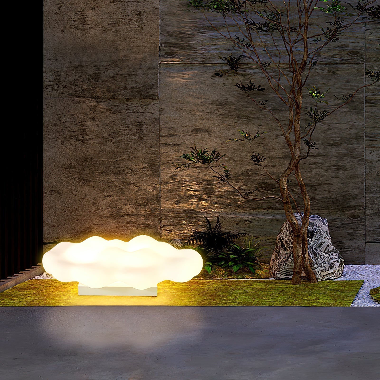 Cloud Exterior Floor Light, Outdoor Wall Light, detail 16