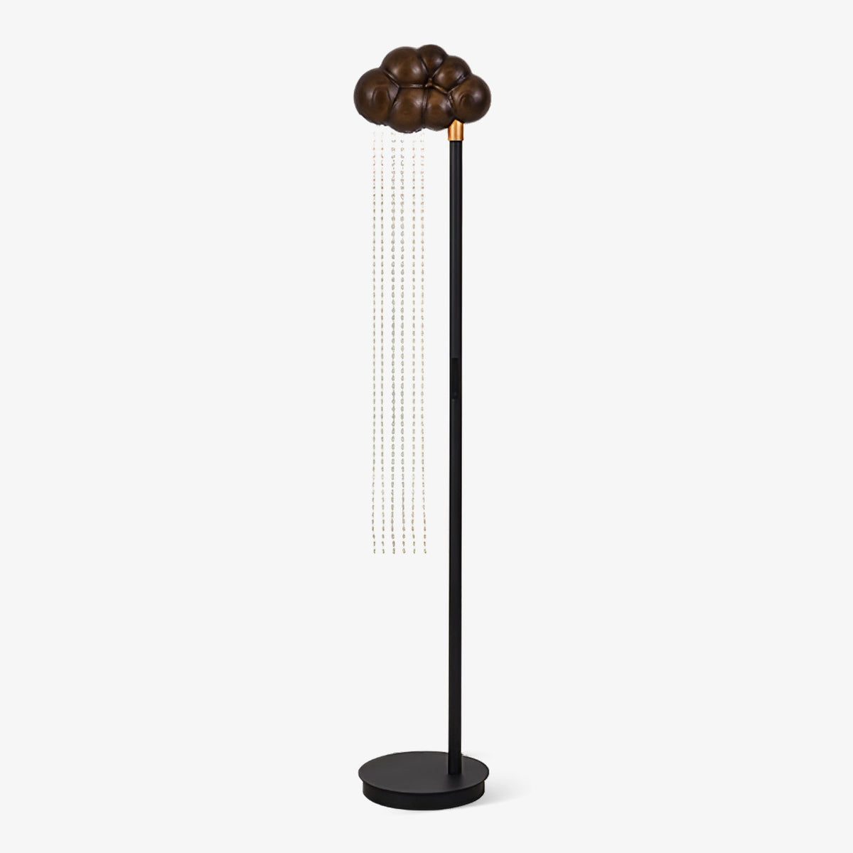 Cloud and Rain Floor Light, Floor Lamp, Crystal glass, Dia 30cm x H 170cm