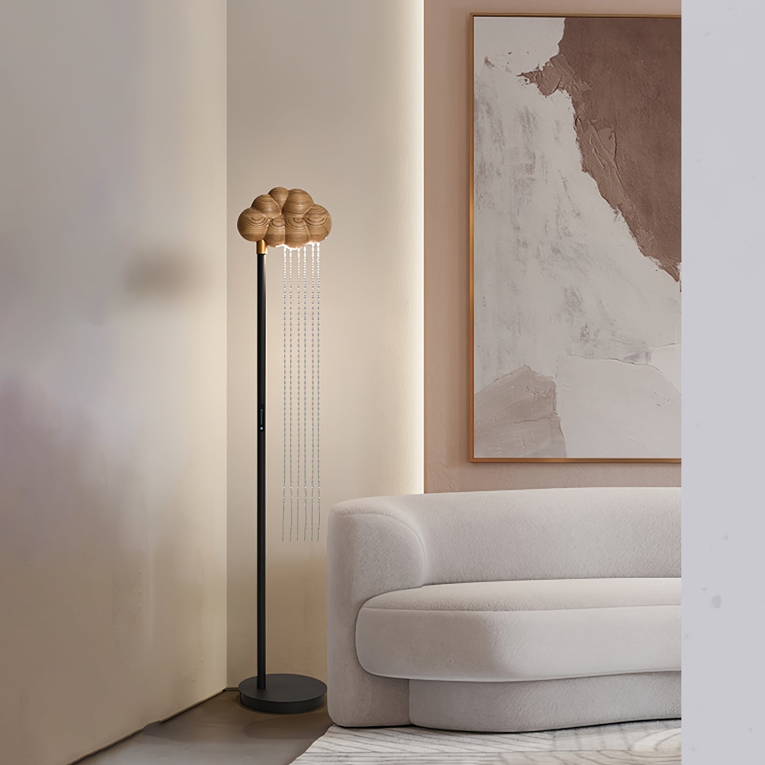 Cloud and Rain Floor Light, Floor Lamp, detail 5