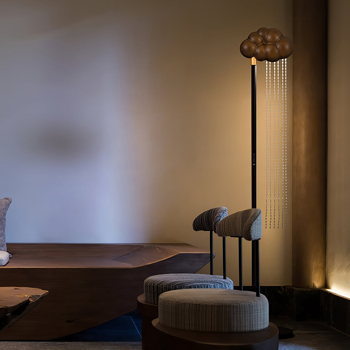 Cloud and Rain Floor Light, Floor Lamp, detail 11