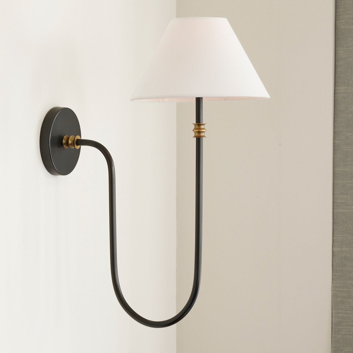Collins Wall Light, Hardwired Wall Sconce, detail 3