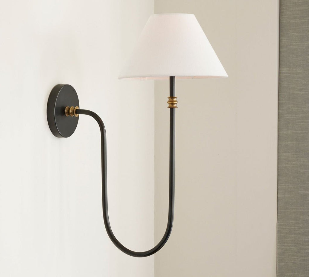 Collins Wall Light, Hardwired Wall Sconce, detail 4