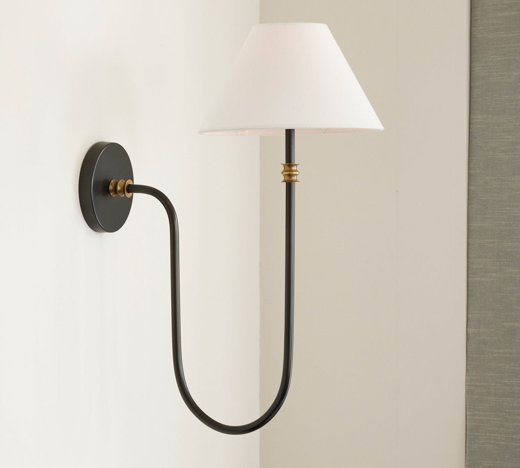 Collins Wall Light, Hardwired Wall Sconce, detail 4