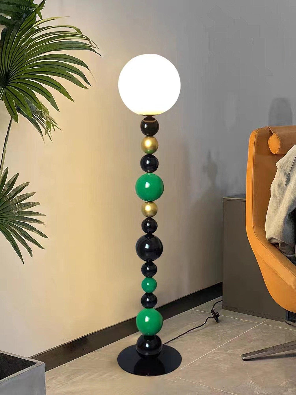 Colorful Circular Ball Floor Light, Floor Lamp, detail 6