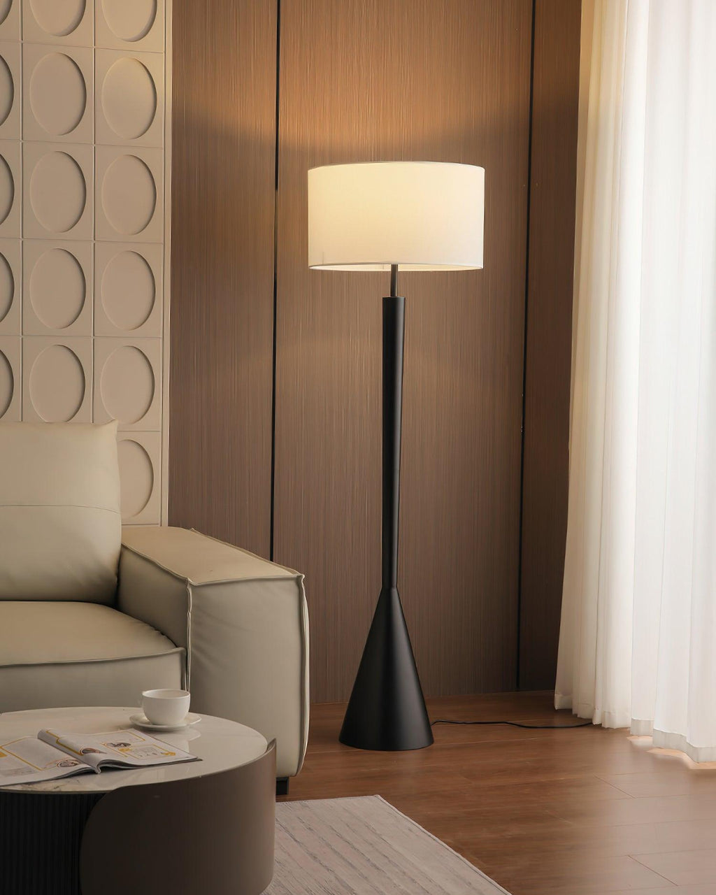 Colton Floor Light 17.7", Floor Lamp, detail 8