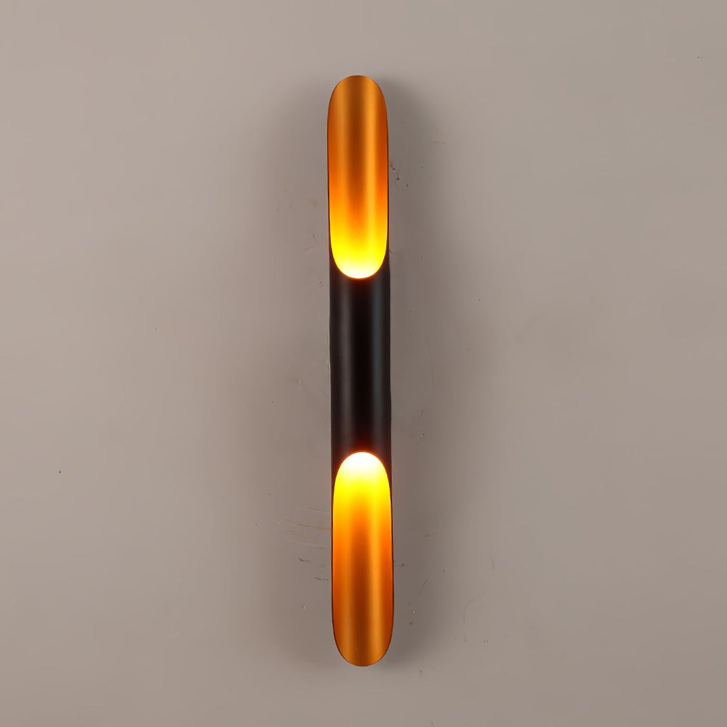 Coltrane Wall Light, Hardwired Wall Sconce, Metal, Dia 8cm x H 100cm