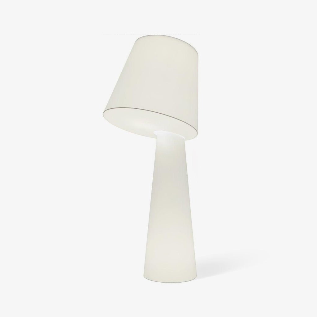 Column Fabric Floor Light, Floor Lamp, Model A ∅ 22.8″ x H 59.1″