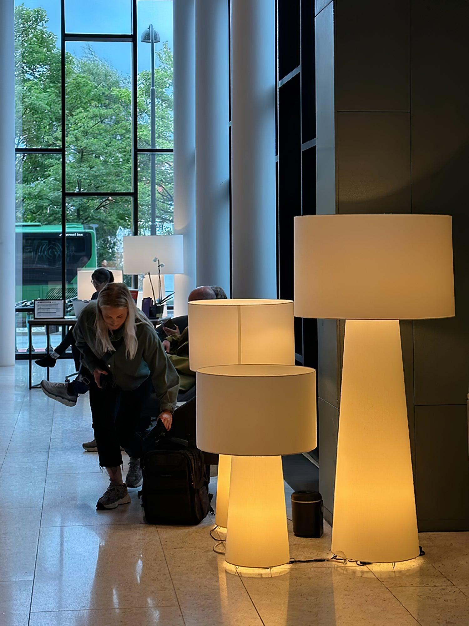 Column Fabric Floor Light, Floor Lamp, detail 12