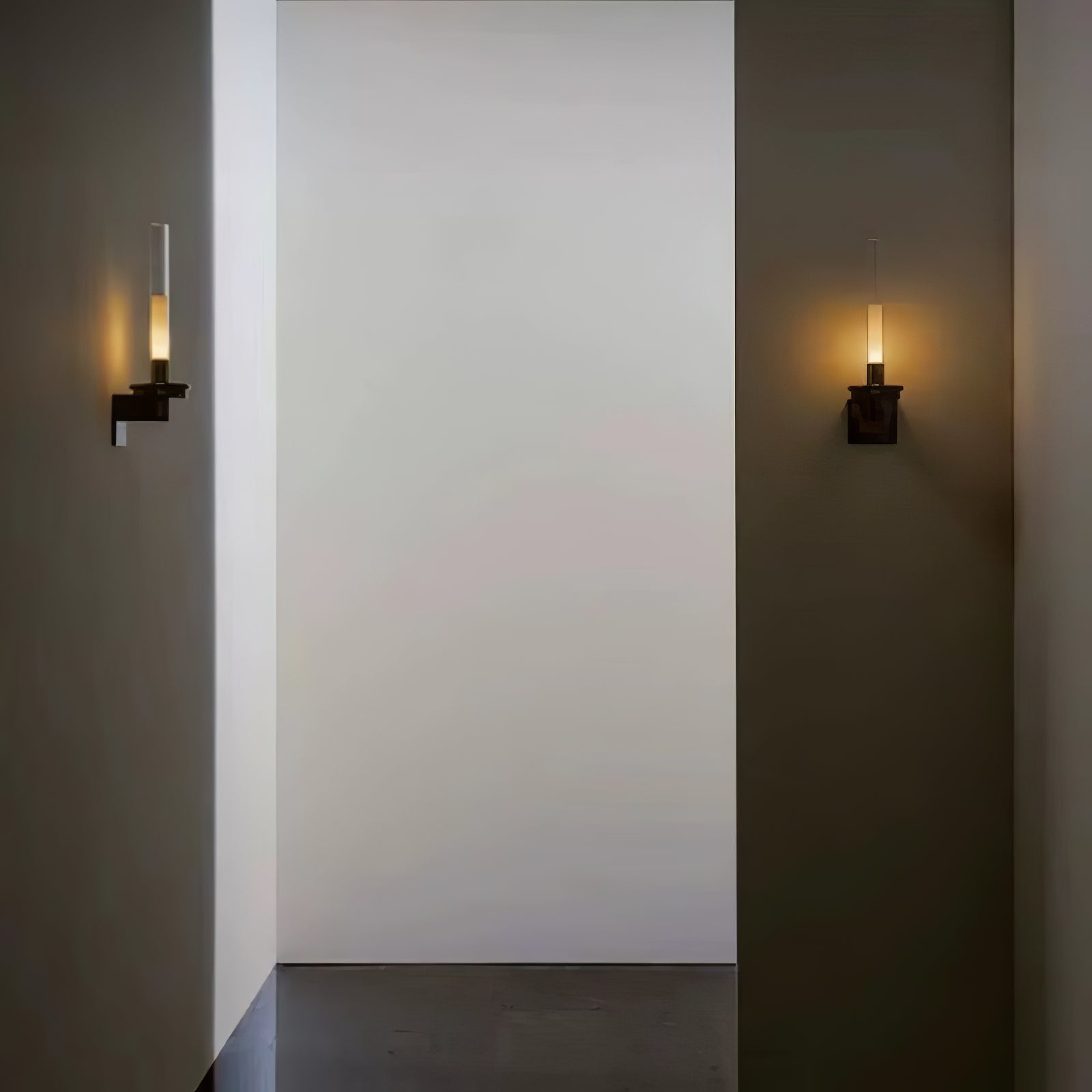 Column Torch Wall Light, Hardwired Wall Sconce, detail 5