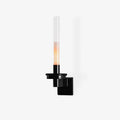 Column Torch Wall Light, Hardwired Wall Sconce, Metal, Dia 13cm x H 36cm