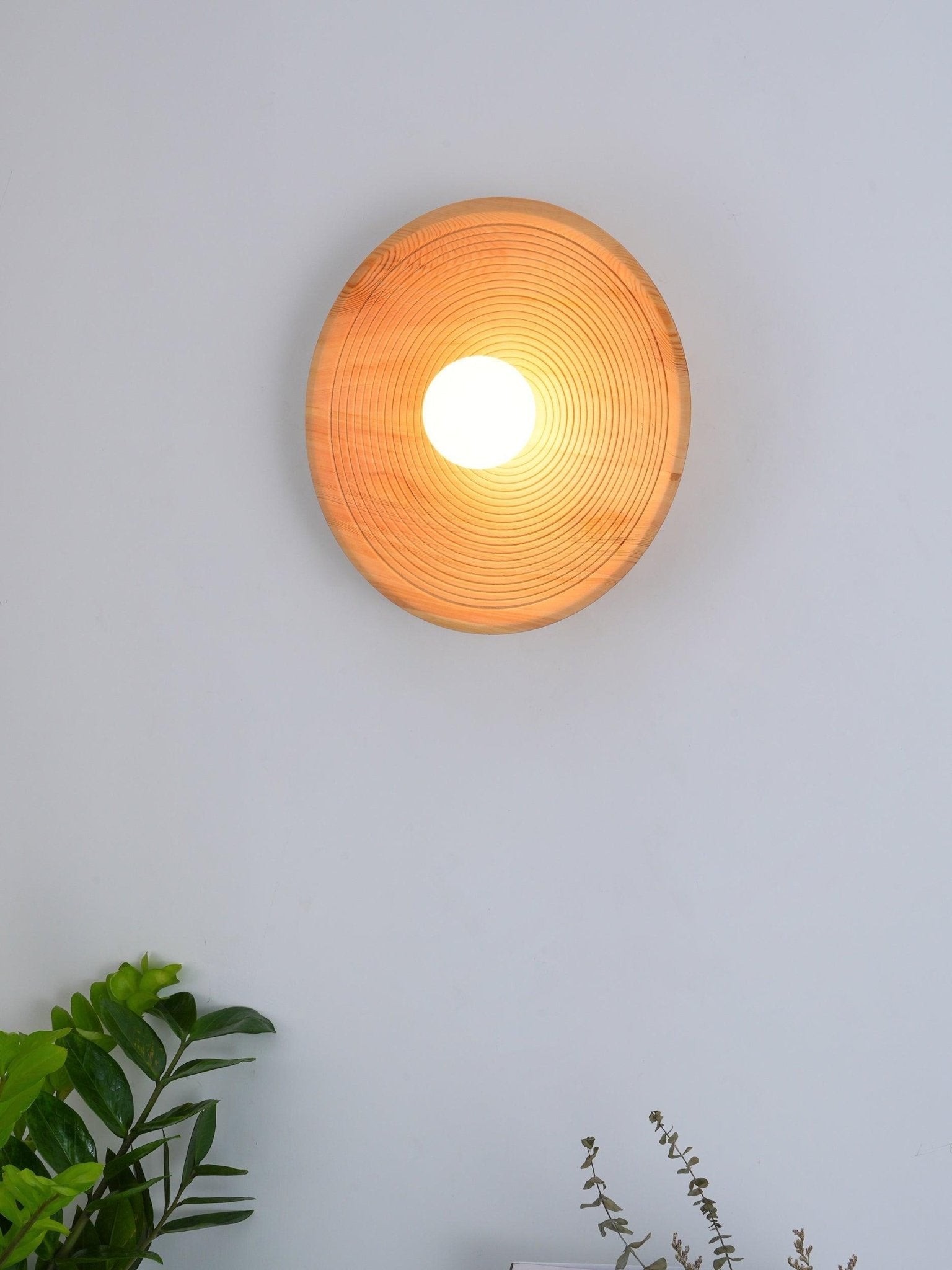 Lumina Contour Wooden Wall Light, Hardwired Wall Sconce, detail 29
