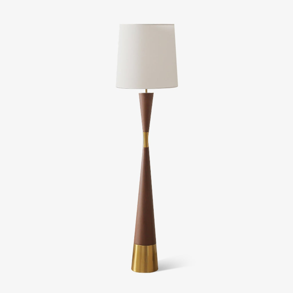 Cone Waist Floor Light, Floor Lamp, Metal, ∅ 15.7″ x H 63.4″