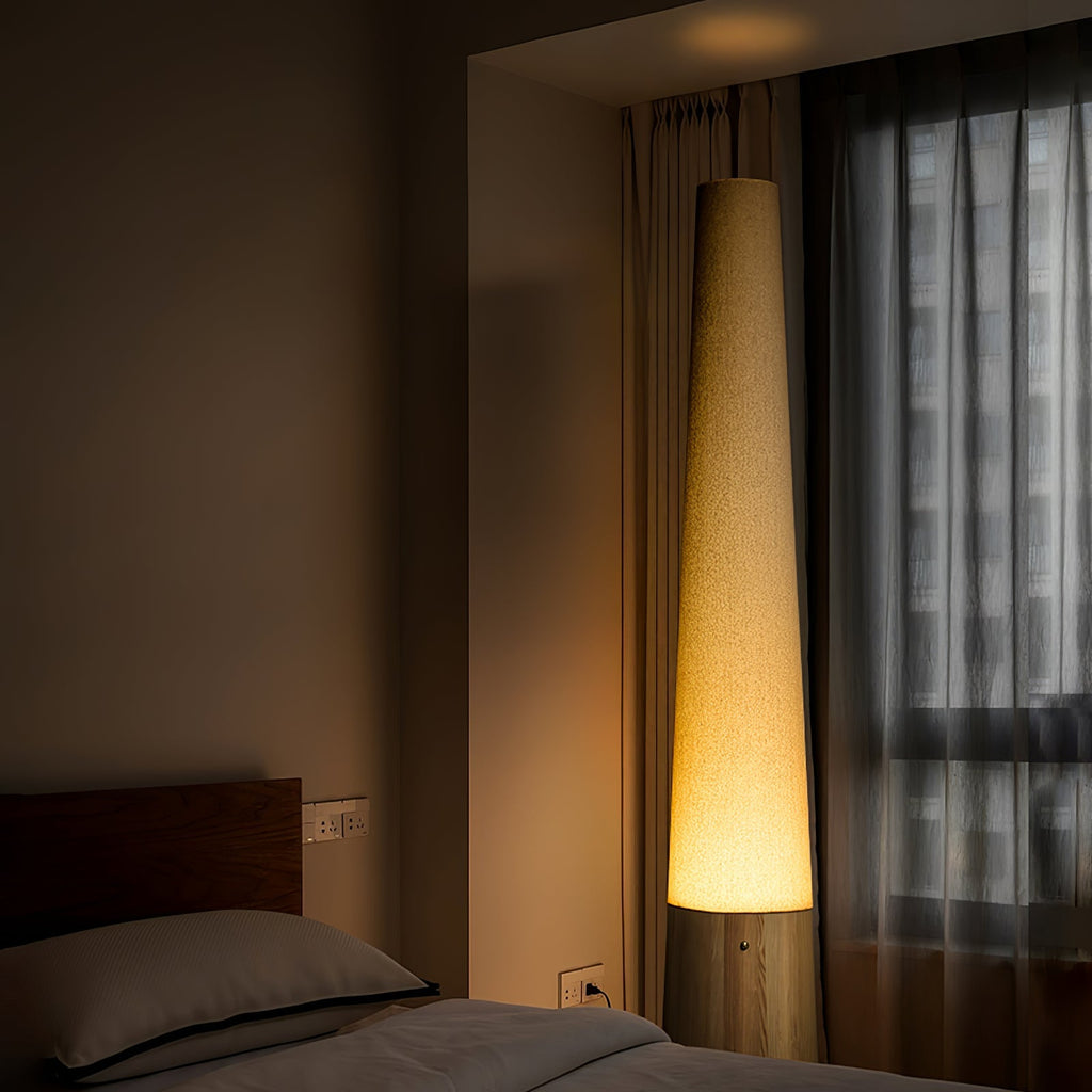Cone Wooden Floor Light, Floor Lamp, detail 11
