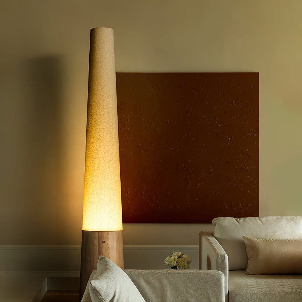 Cone Wooden Floor Light, Floor Lamp, detail 18