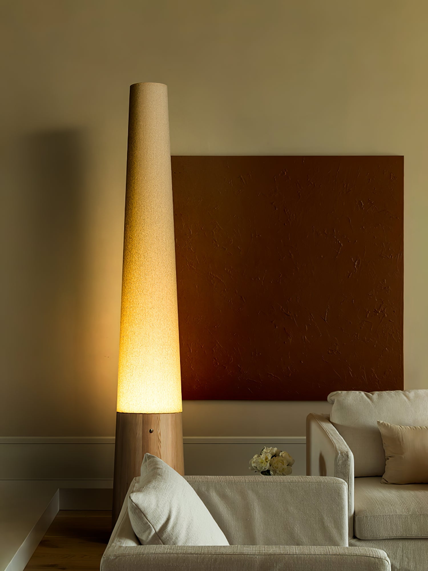 Cone Wooden Floor Light, Floor Lamp, detail 10