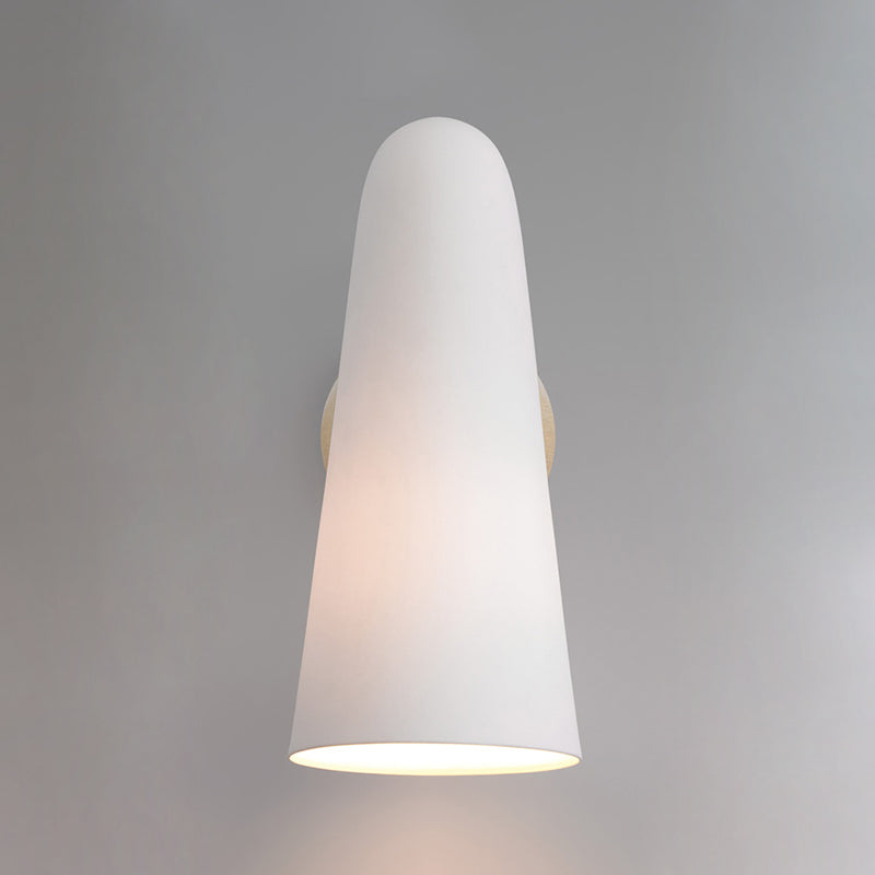 Conical Glass Wall Light, Hardwired Wall Sconce, detail 37