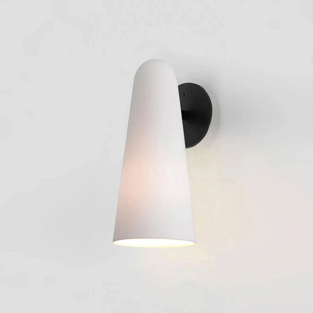 Conical Glass Wall Light, Hardwired Wall Sconce, detail 57