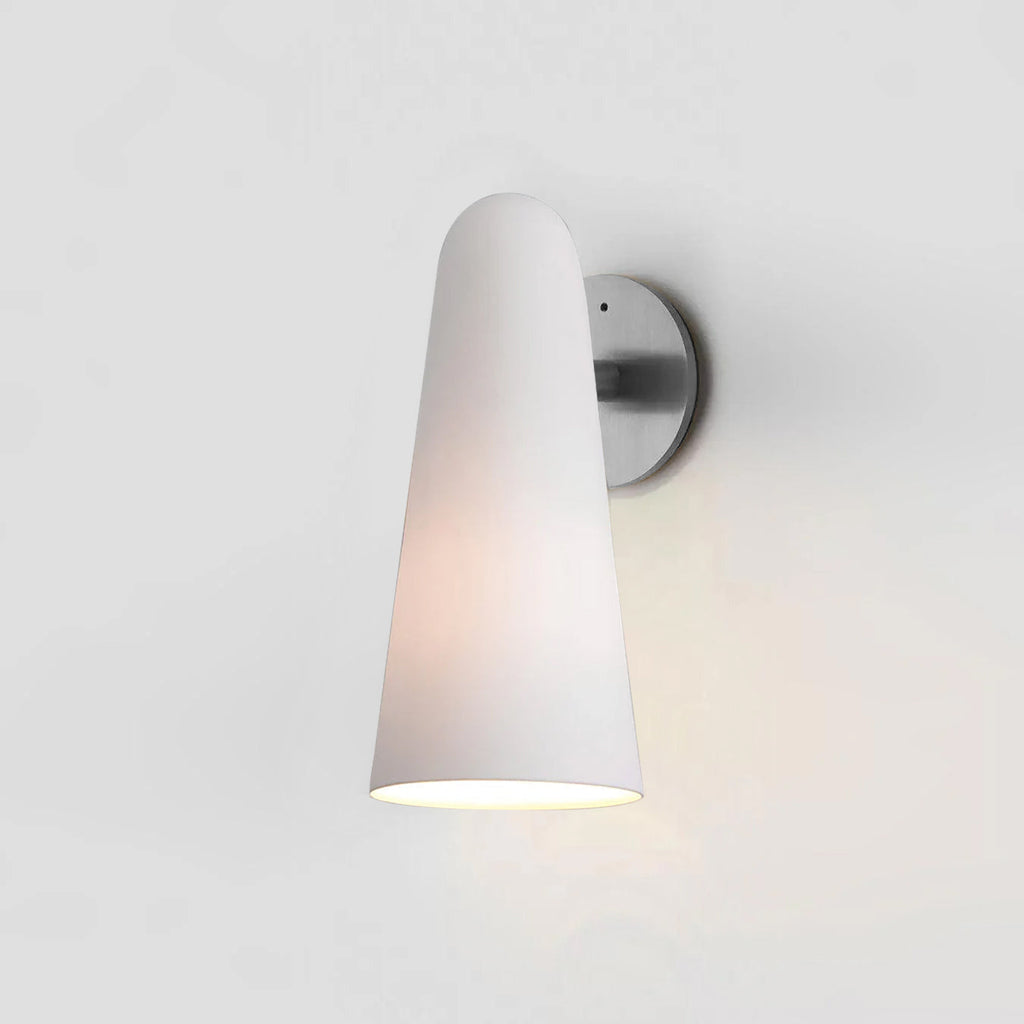 Conical Glass Wall Light, Hardwired Wall Sconce, detail 40