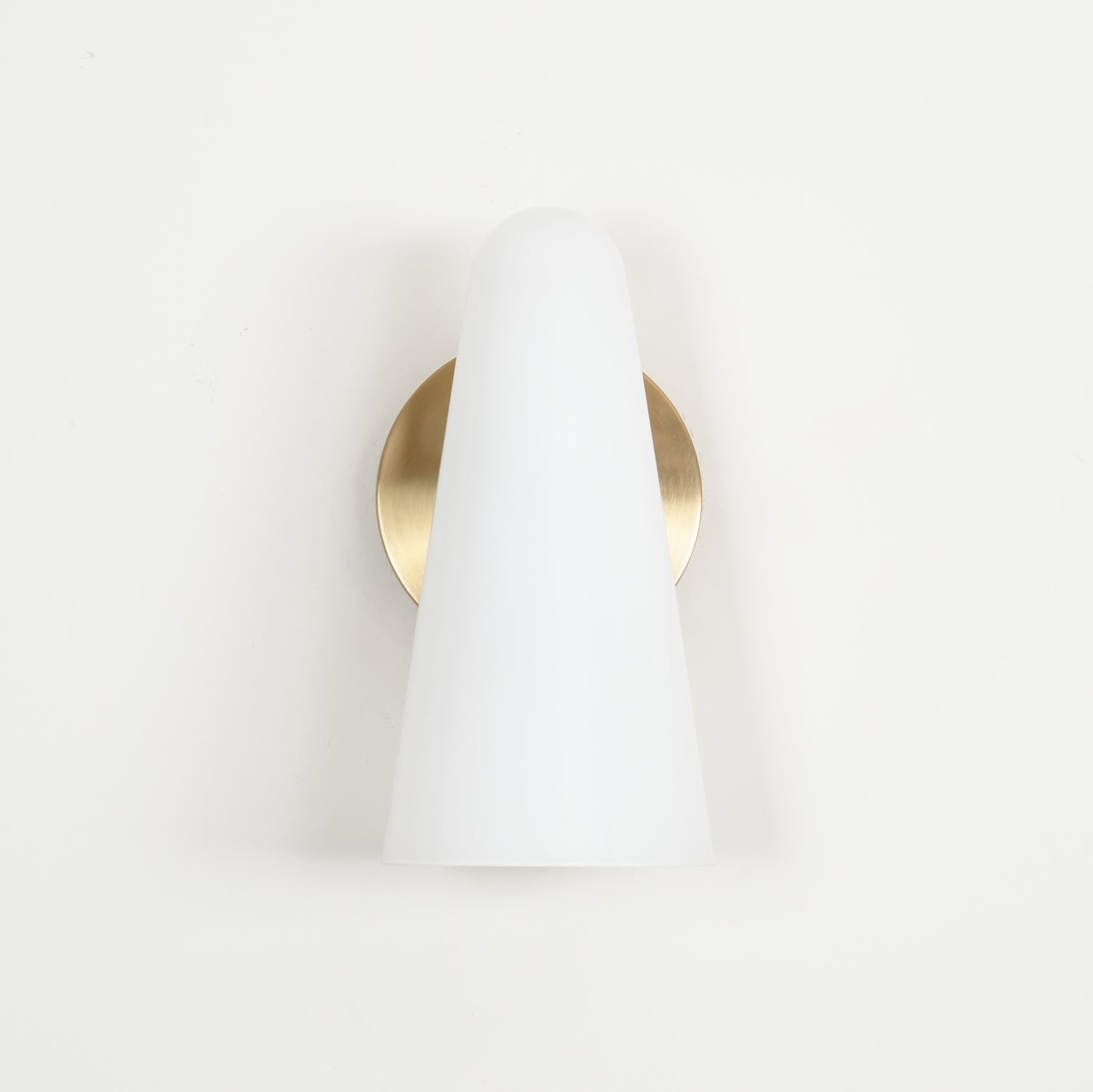 Conical Glass Wall Light, Hardwired Wall Sconce, detail 48