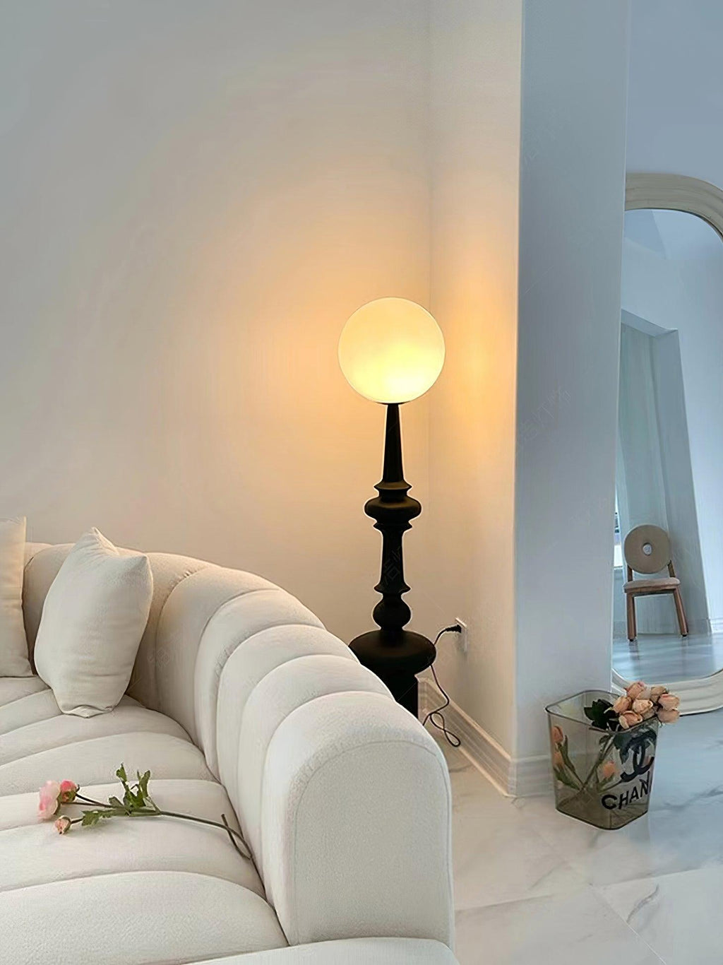 Roman Column Floor Light, Floor Lamp, detail 33