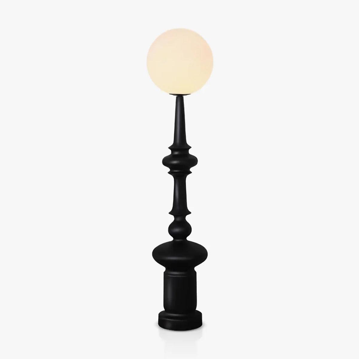 Constance Floor Light, Floor Lamp, Resin, ∅ 11.8″ x H 54.3″