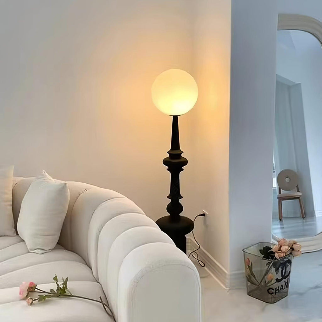 Roman Column Floor Light, Floor Lamp, detail 7