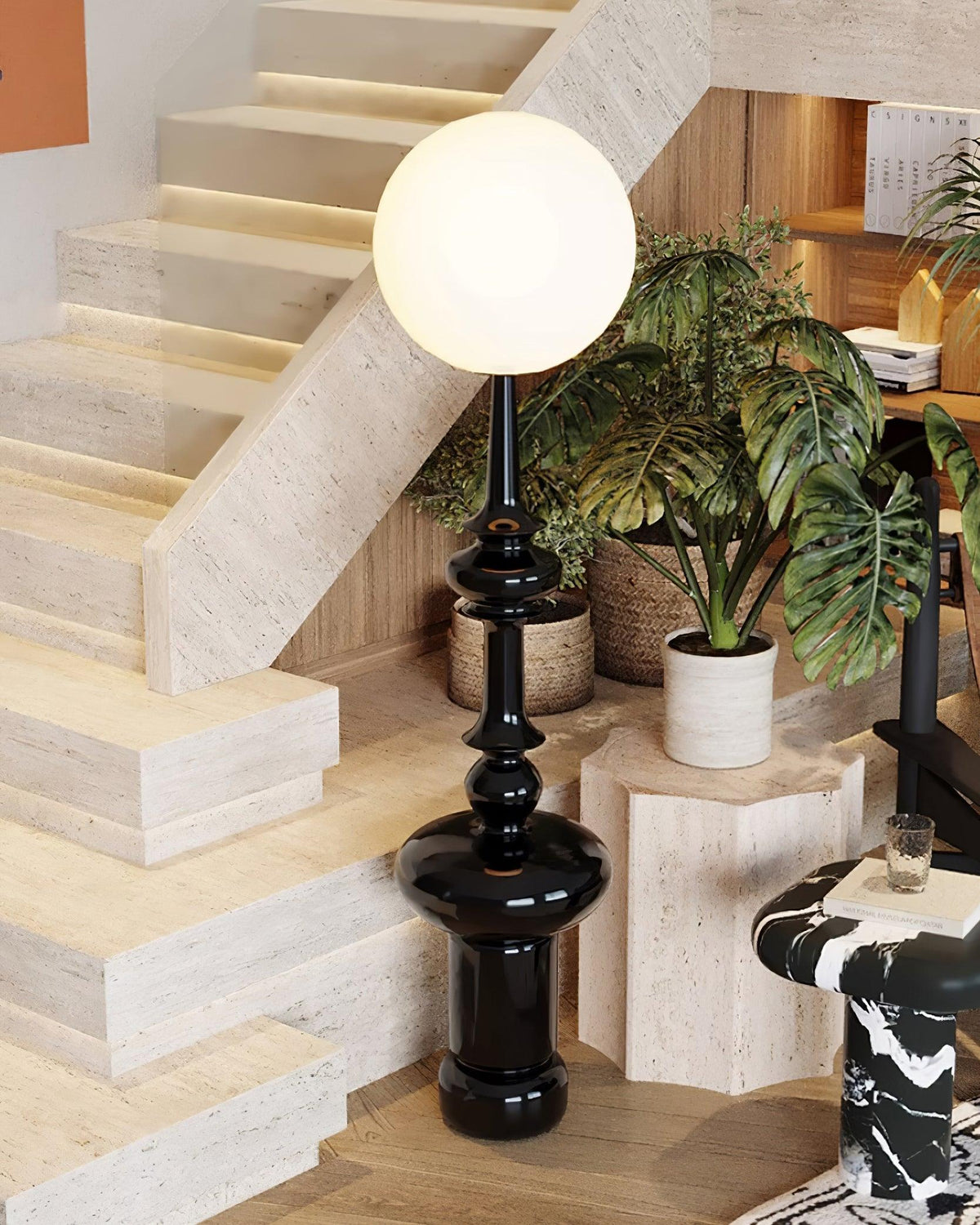 Roman Column Floor Light, Floor Lamp, detail 9