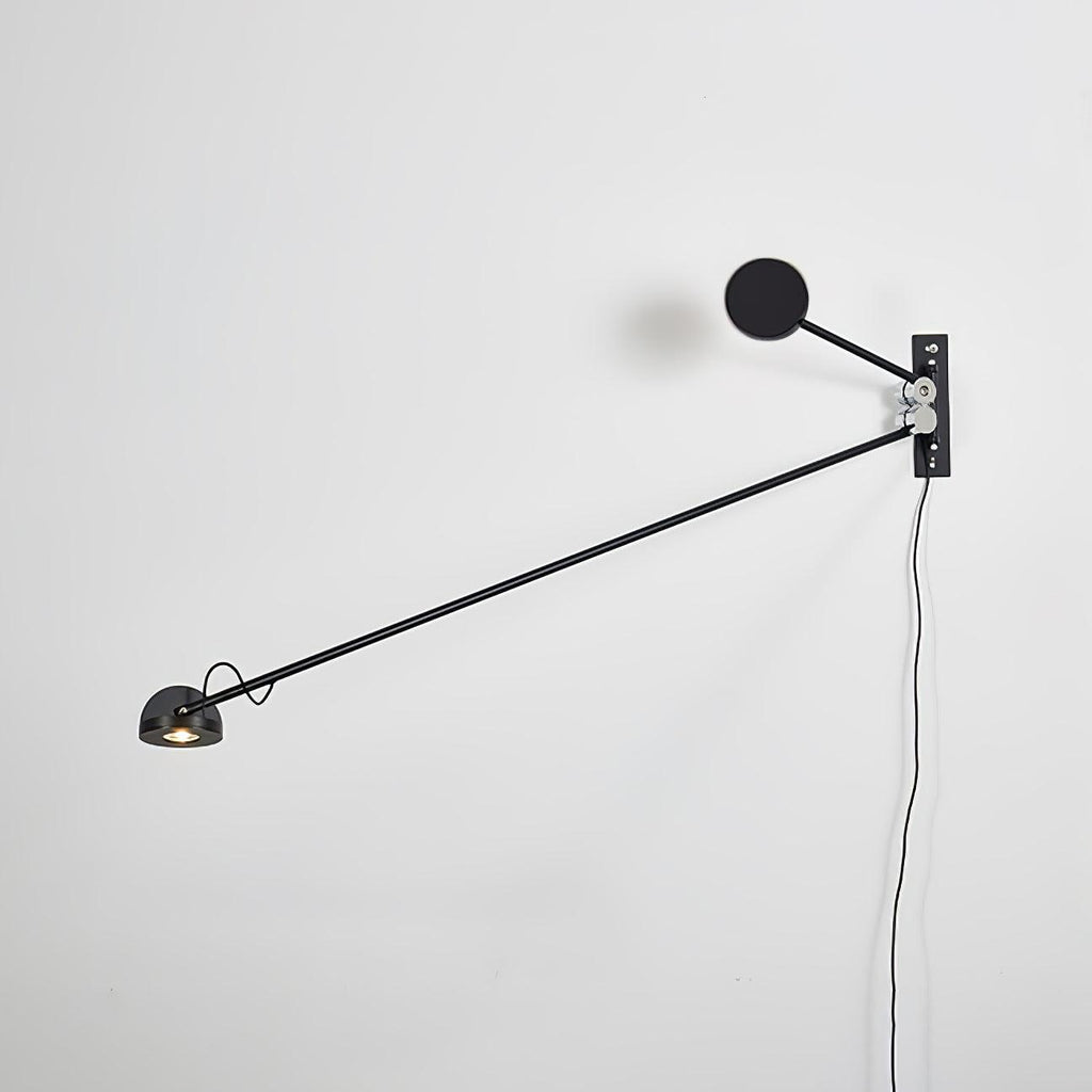 Precision Movement Wall Light - W 124cm x H 20cm Metal, Bedroom Wall Sconce