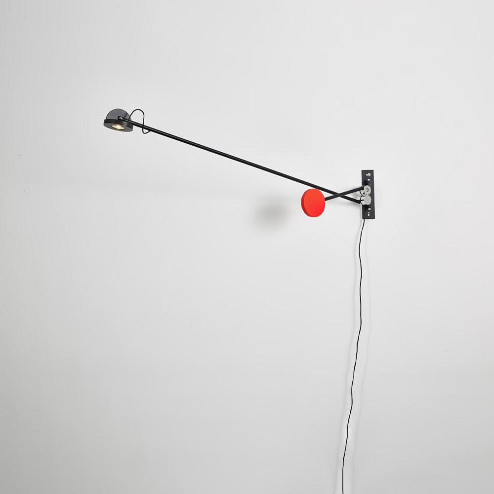 Precision Movement Wall Light - Black Wall Lamp, Bedroom Wall Sconce, detail 15