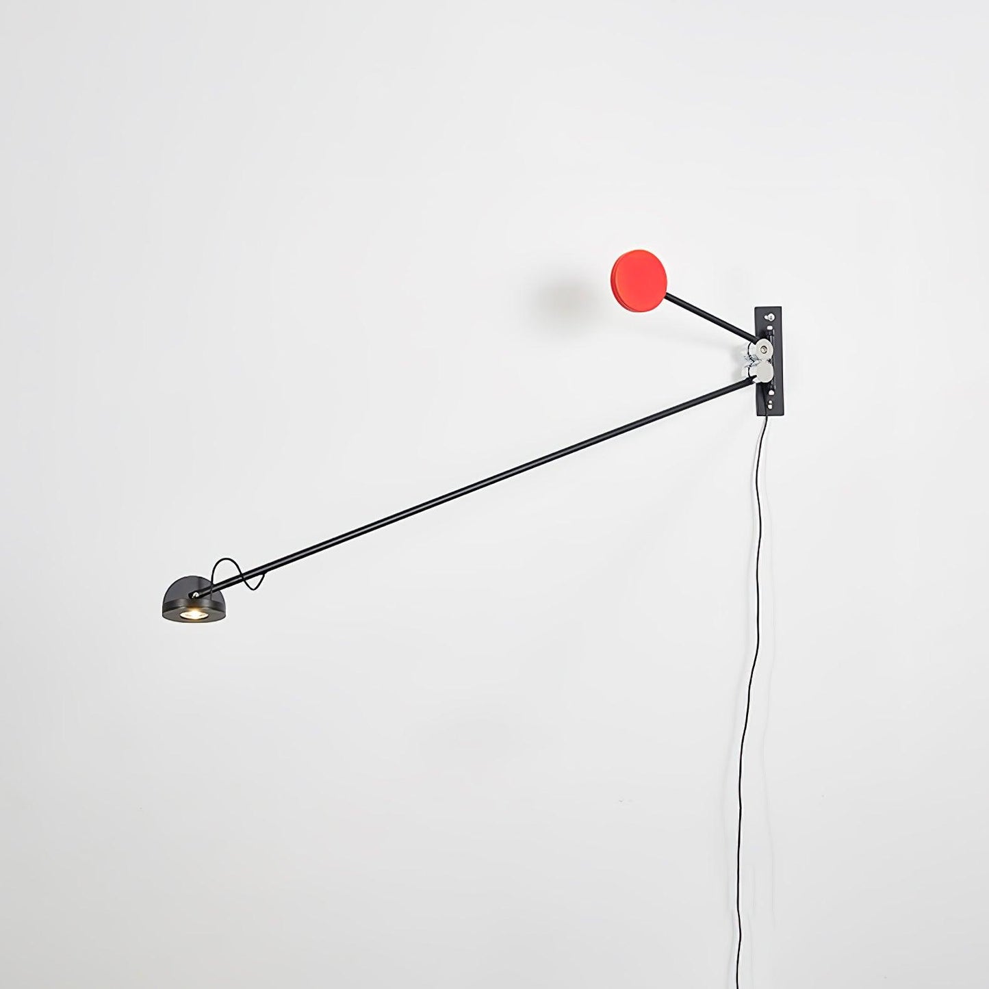 Precision Movement Wall Light - Black Wall Lamp, Bedroom Wall Sconce, detail 31