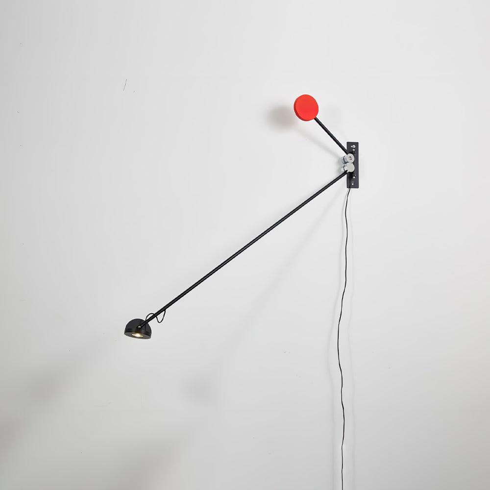 Precision Movement Wall Light - Black Wall Lamp, Bedroom Wall Sconce, detail 32