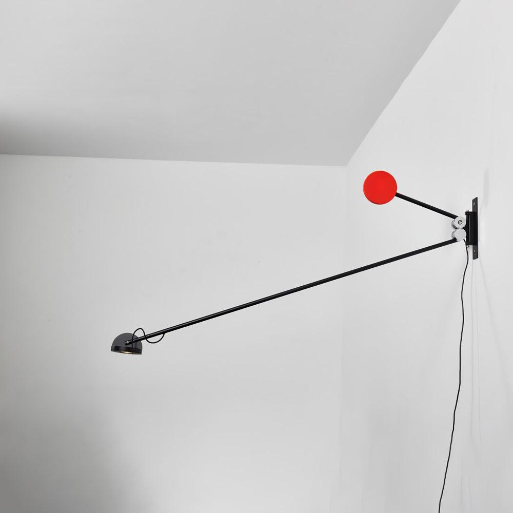 Precision Movement Wall Light - W 124cm x H 20cm Metal, Bedroom Wall Sconce, detail 7