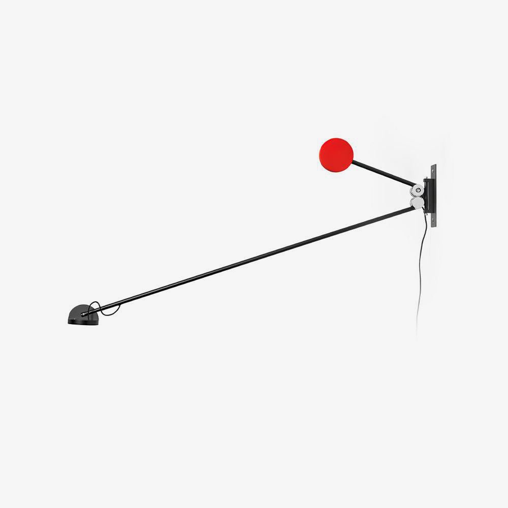 Precision Movement Wall Light - Black Wall Lamp, Bedroom Wall Sconce, detail 2