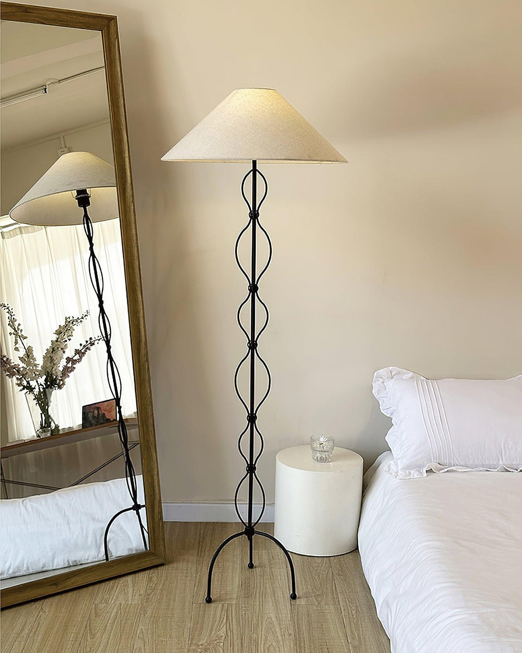 Corner Standing Floor Light 19.7", Floor Lamp, detail 12