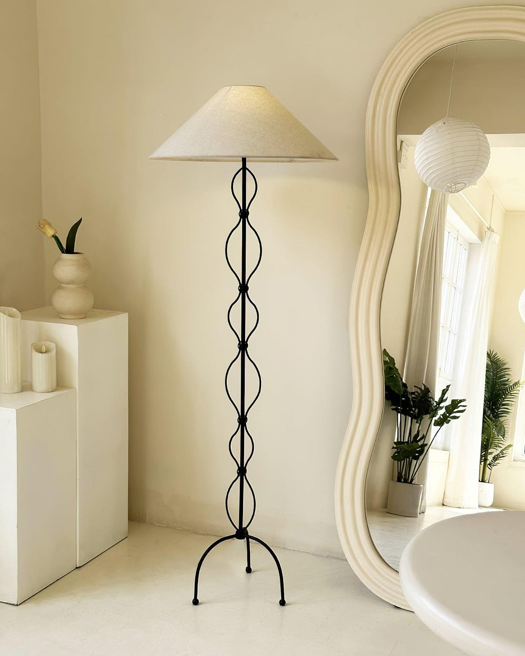 Corner Standing Floor Light 19.7", Floor Lamp, detail 8