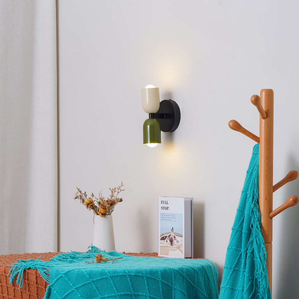 Couleur Double Wall Light, Hardwired Wall Sconce, detail 15