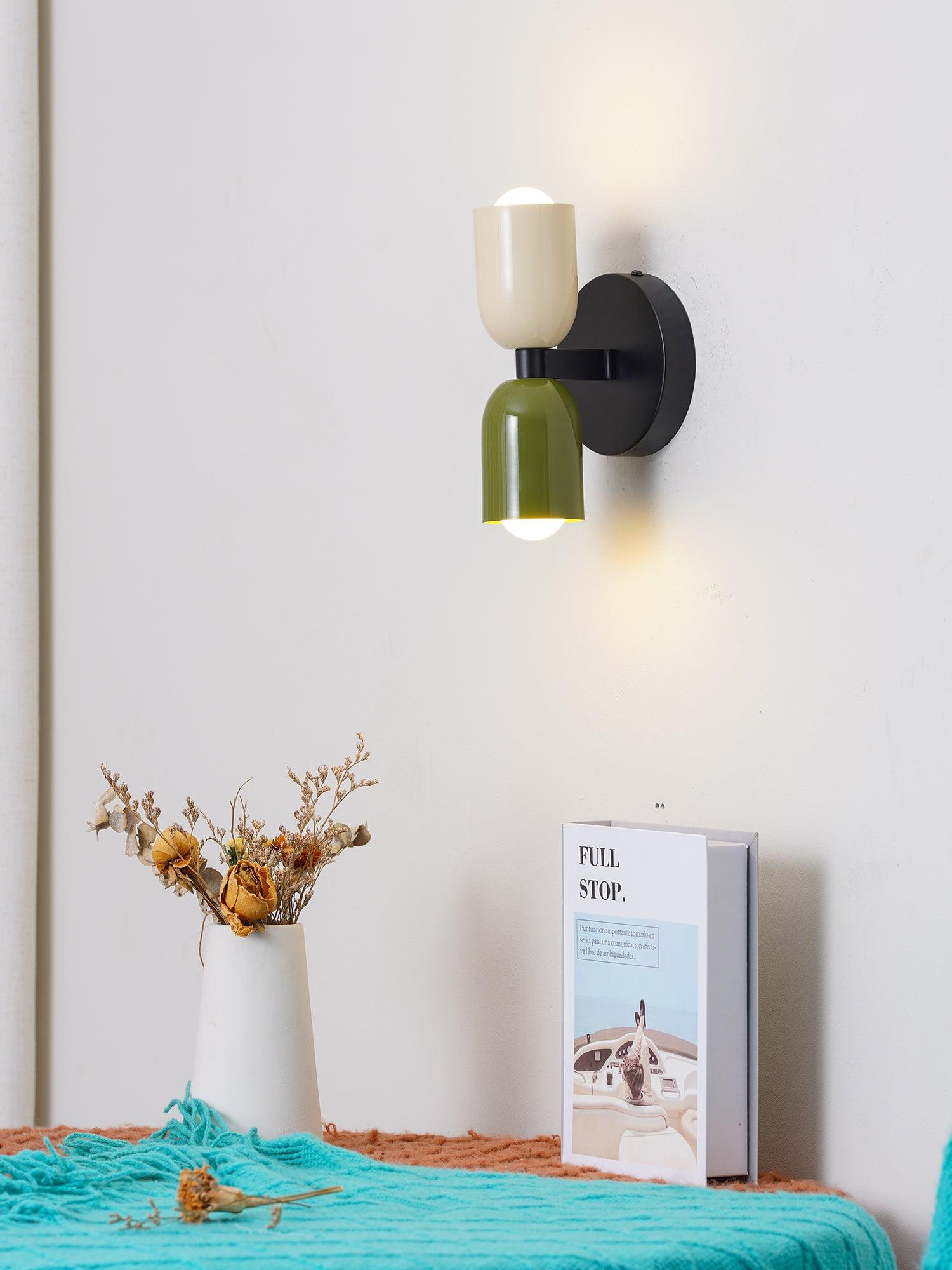 Couleur Double Wall Light, Hardwired Wall Sconce, detail 9