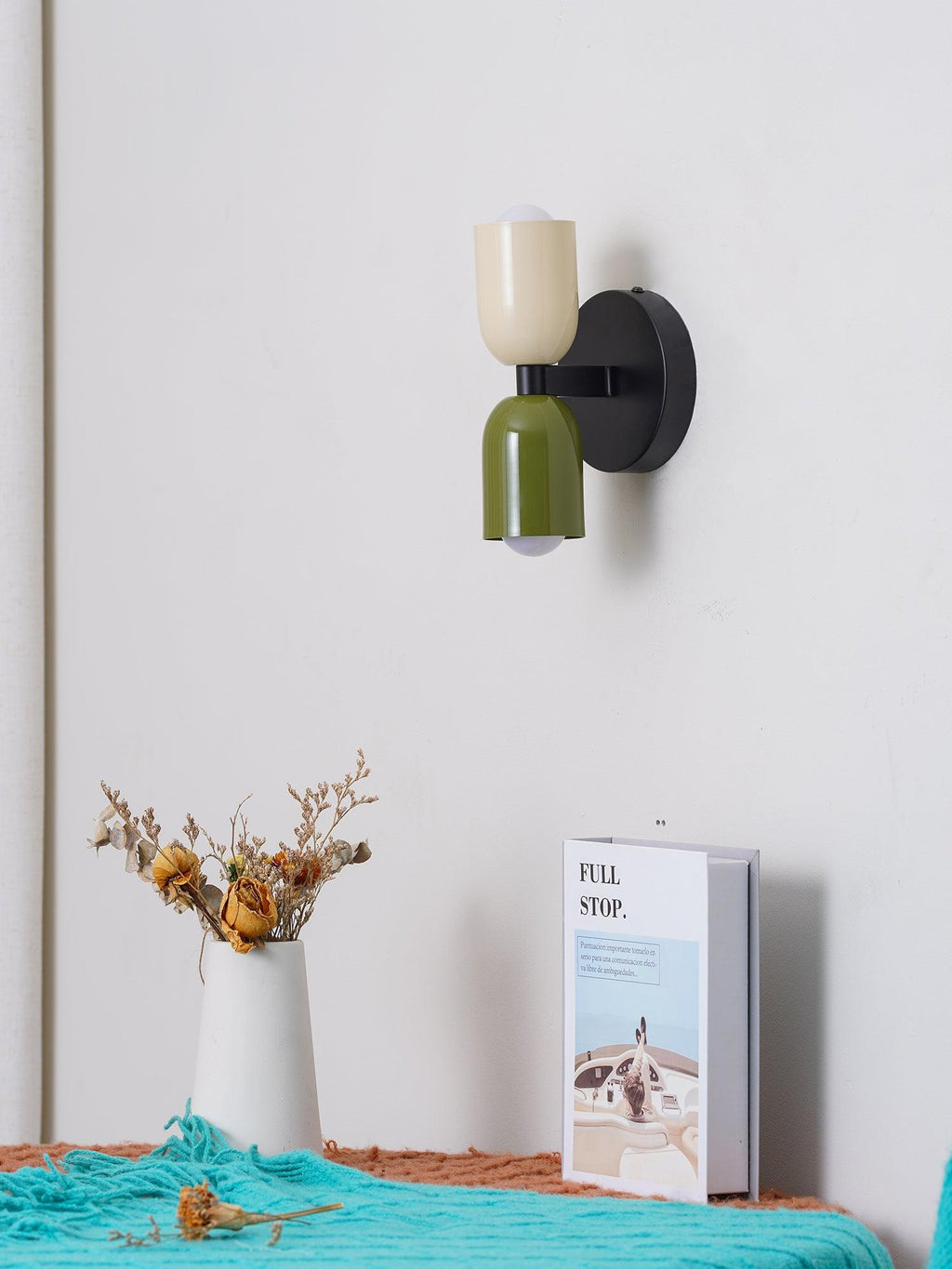 Couleur Double Wall Light, Hardwired Wall Sconce, detail 13